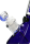 Blaze Glas Ice Zylinderbong 6 Arm Perkolator Blau