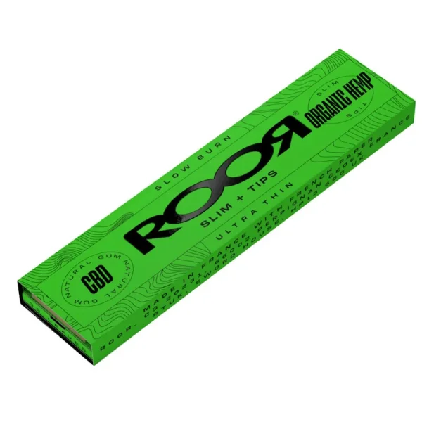 Roor Organic Hemp King Size Slim + Filtertips