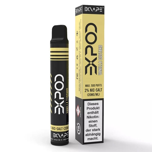 Expod Einweg E-Zigarette Vanilla Custard 20mg/ml